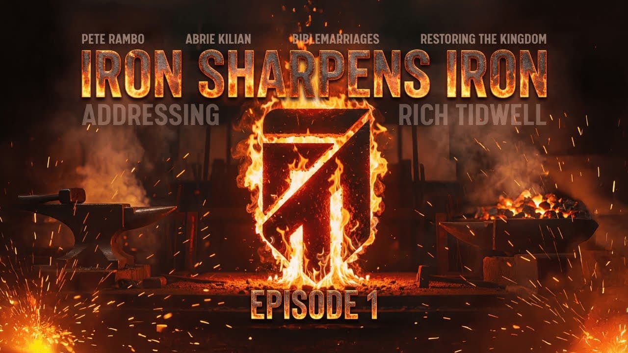 Iron Sharpens Iron Ep1 Responding to Rich Tidwell: Adding Law, Forbidding Marriage, & False Witness
