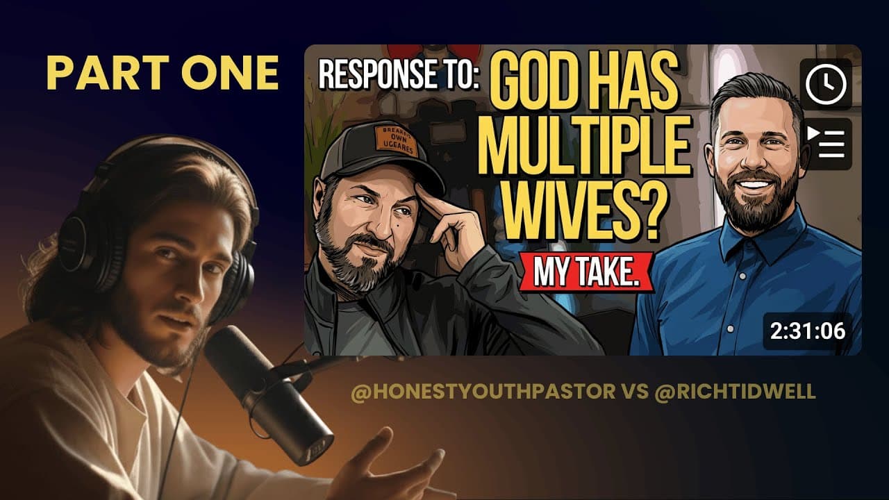 Response to @HonestYouthPastor Part 1 - Does he prove @richtidwell is a "false teacher"?